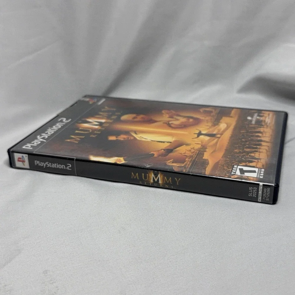 The Mummy Returns Sony PlayStation 2 PS2 Complete With Manual Tested CIB 2001